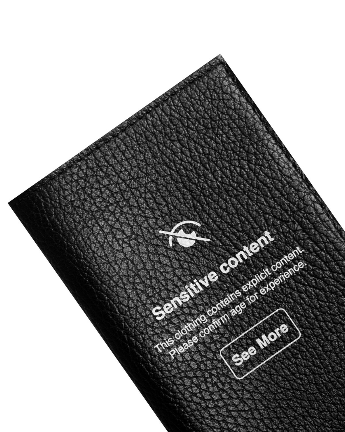 Обложка на паспорт "Sensitive content"